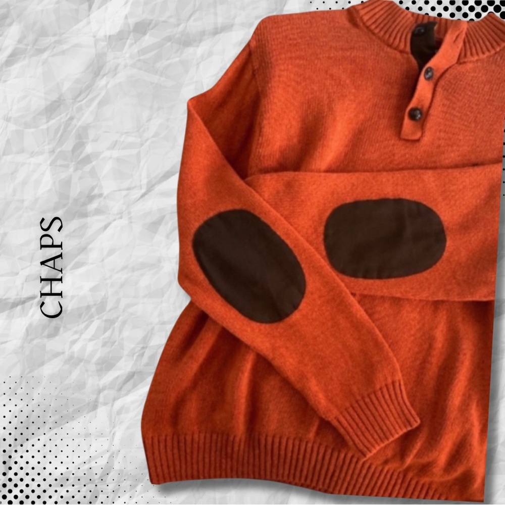 {Chaps} Guys Rugby Style COTTON Sweater